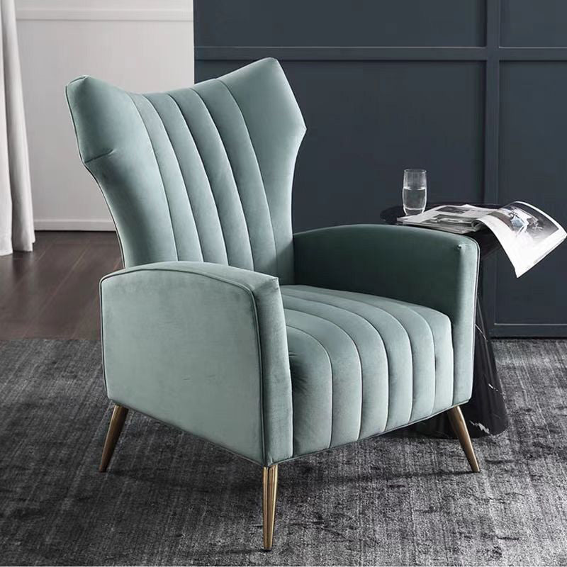LIVARA EC1143 Fabric High-Quality Leisure Linen Chair