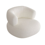 LIVARA EC1147 Fabric Chair Single Modal Solid Leisure Velvet Frame / Wood Sofa