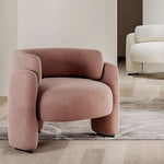 LIVARA EC1148 Rebound Wood Foam Solid High Leisure Chair