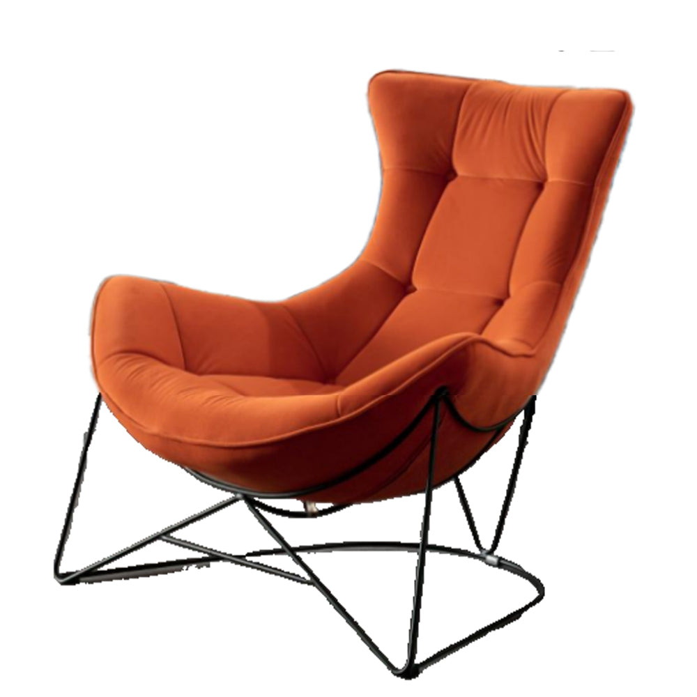 LIVARA EC1150 Velvet Minimalist Style Leisure Chair