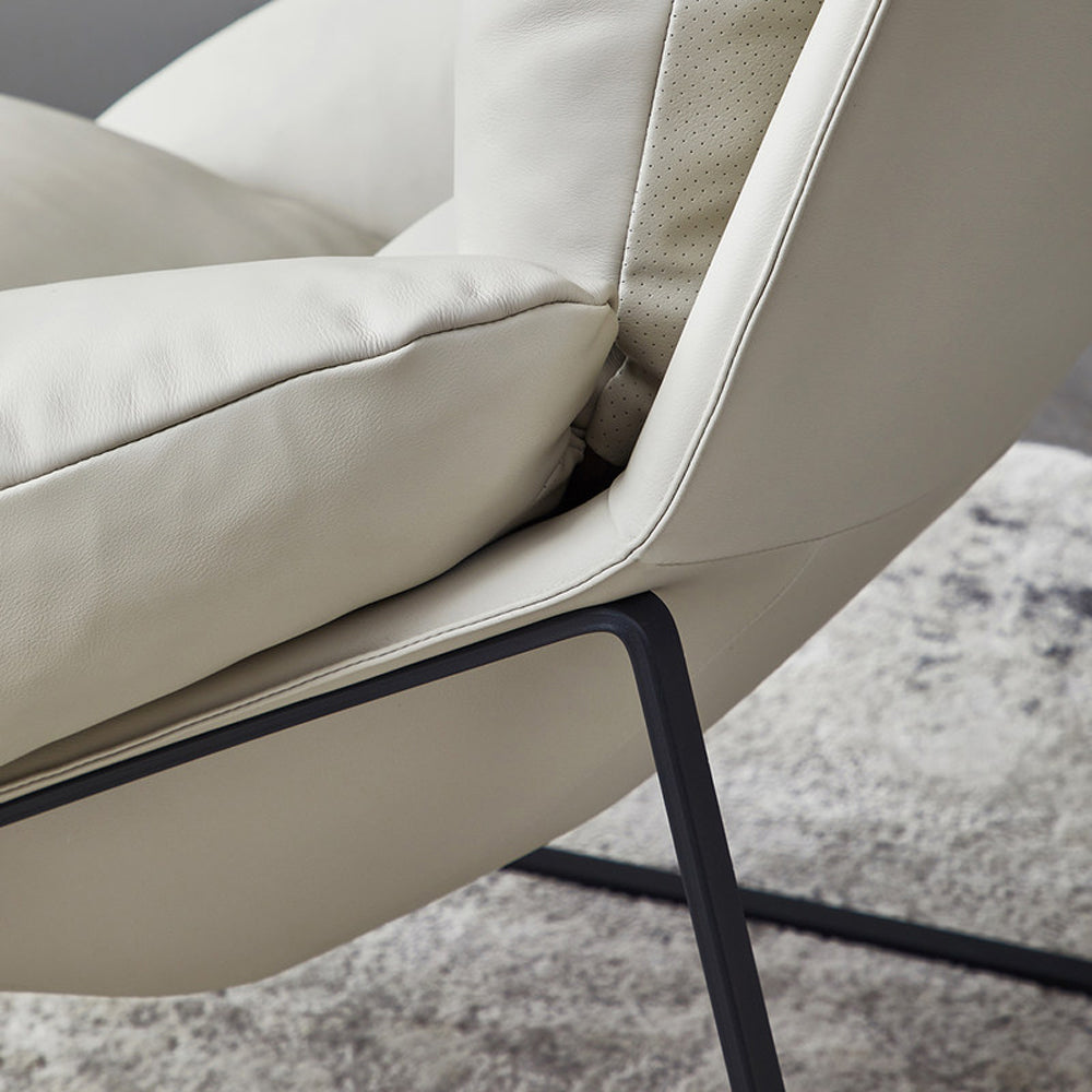LIVARA EC1151 Feet Minimalist Fixed Leisure Style Chair