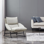 LIVARA EC1151 Feet Minimalist Fixed Leisure Style Chair