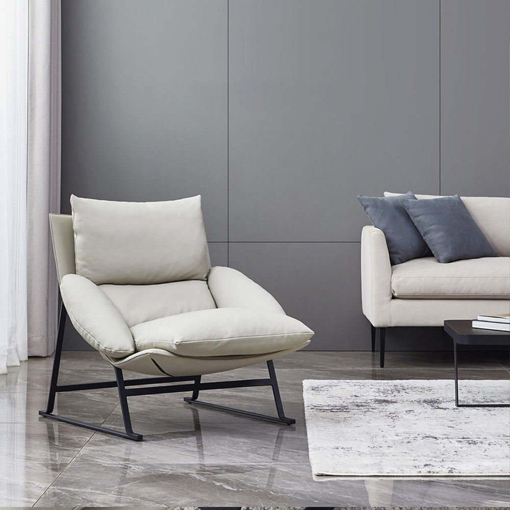 LIVARA EC1151 Feet Minimalist Fixed Leisure Style Chair