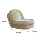 LIVARA EC1163 Legs Upholstery Leisure Fabric Fixed Chair