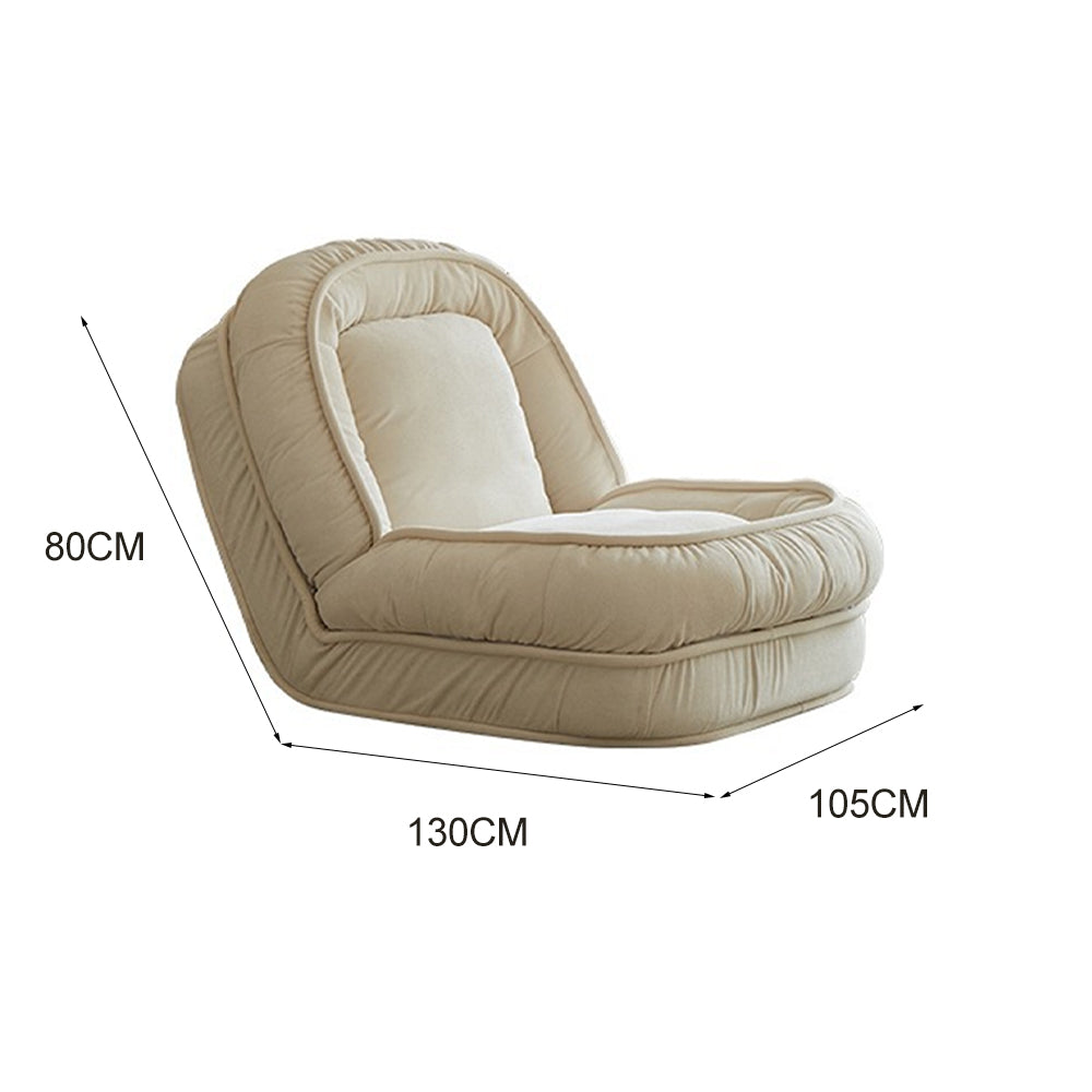 LIVARA EC1163 Legs Upholstery Leisure Fabric Fixed Chair