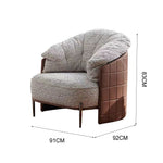 LIVARA EC1184 Cotton Leisure Linen Chair