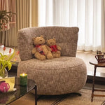 LIVARA EC1192 Wood With Durable High-Resilience Frame Foam Leisure Solid Chair
