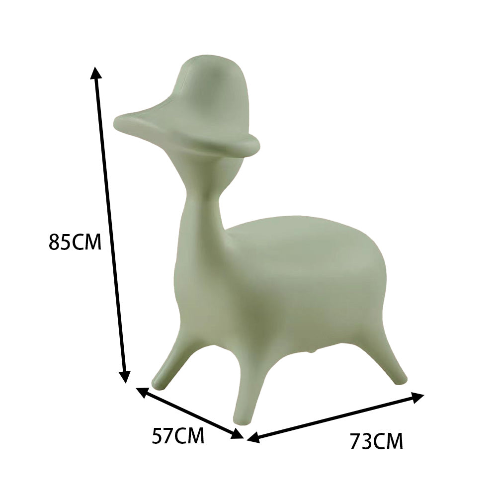 LIVARA EC1200 Molded Leisure Shaped Cartoon Tech Animal Fabric Foam Chair