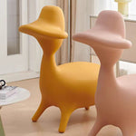 LIVARA EC1200 Molded Leisure Shaped Cartoon Tech Animal Fabric Foam Chair