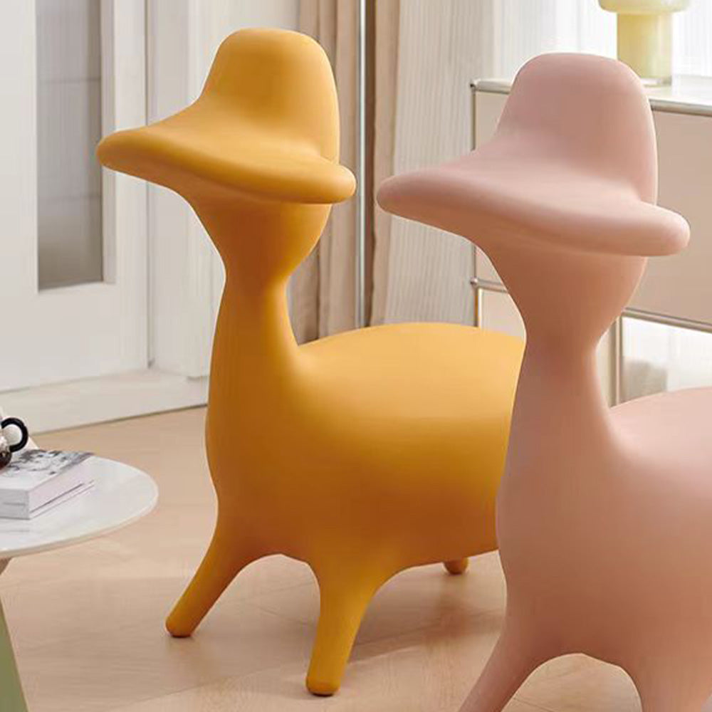 LIVARA EC1200 Molded Leisure Shaped Cartoon Tech Animal Fabric Foam Chair