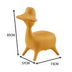 LIVARA EC1200 Molded Leisure Shaped Cartoon Tech Animal Fabric Foam Chair