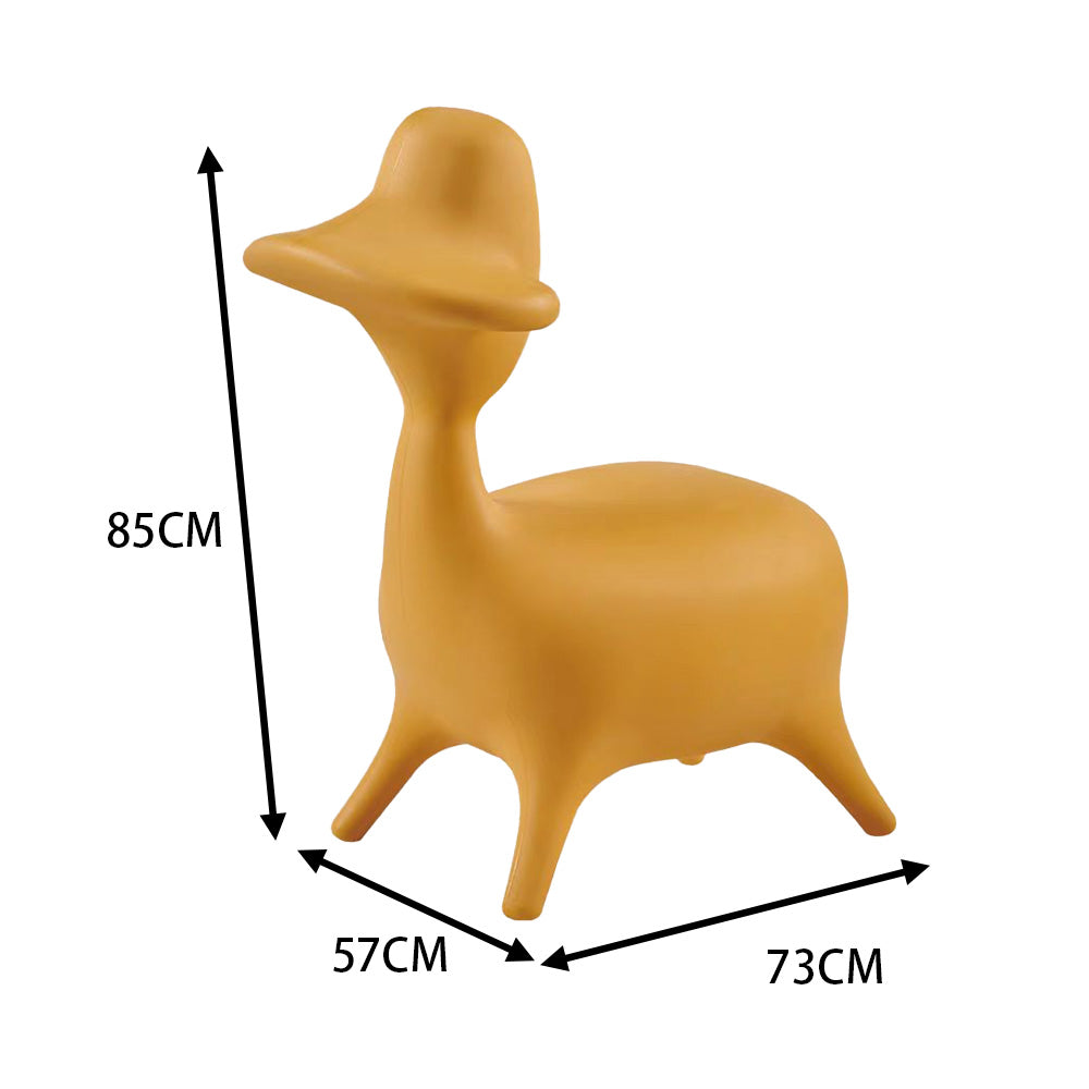 LIVARA EC1200 Molded Leisure Shaped Cartoon Tech Animal Fabric Foam Chair