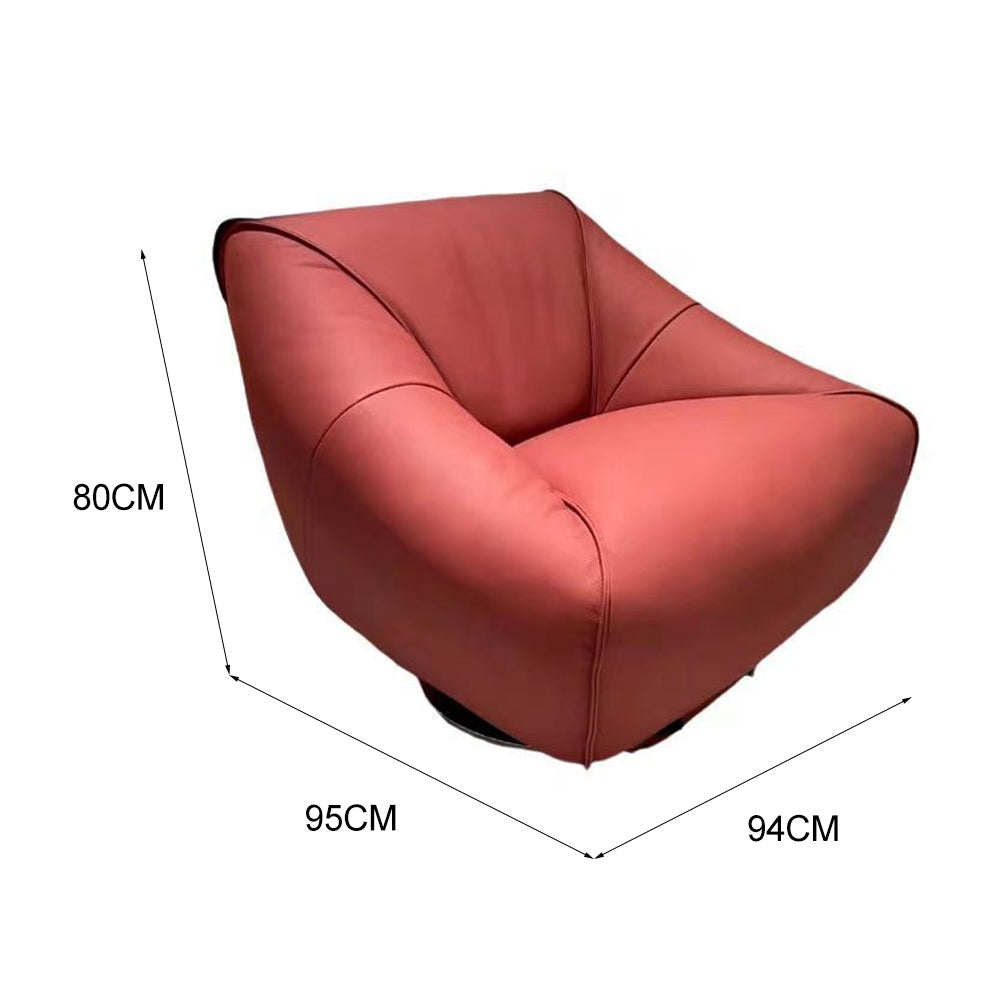 LIVARA EC1242 Leisure Leather Faux Chair