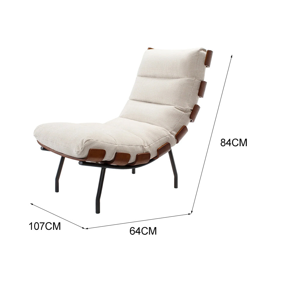 LIVARA EC1244 Leather Saddle Leisure Chair