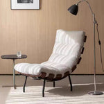 LIVARA EC1244 Leather Saddle Leisure Chair