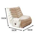 LIVARA FC1001 Leisure Shape Manual Swivel Rocking Caterpillar Chair