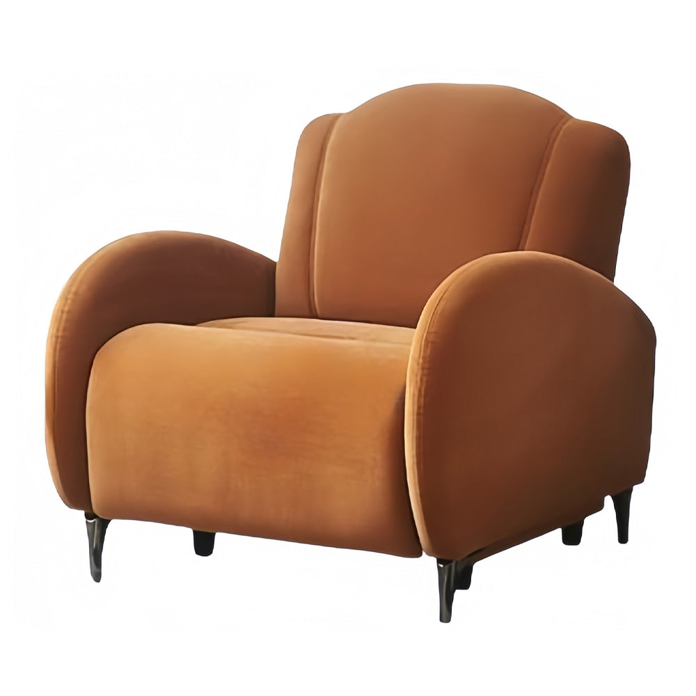 LIVARA FC1019 USB Suede Fabric Reclining Electric Leisure Chair