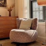 LIVARA EC1192 Wood With Durable High-Resilience Frame Foam Leisure Solid Chair