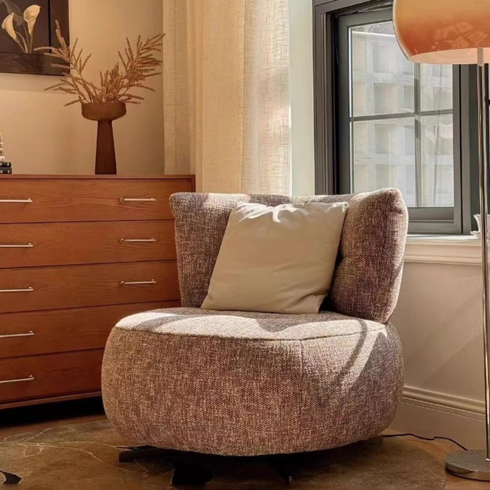 LIVARA EC1192 Wood With Durable High-Resilience Frame Foam Leisure Solid Chair