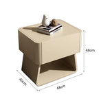 LIVARA NT1007 Side Style Minimalist Storage Table And Simple Modern Bedside With Small Table