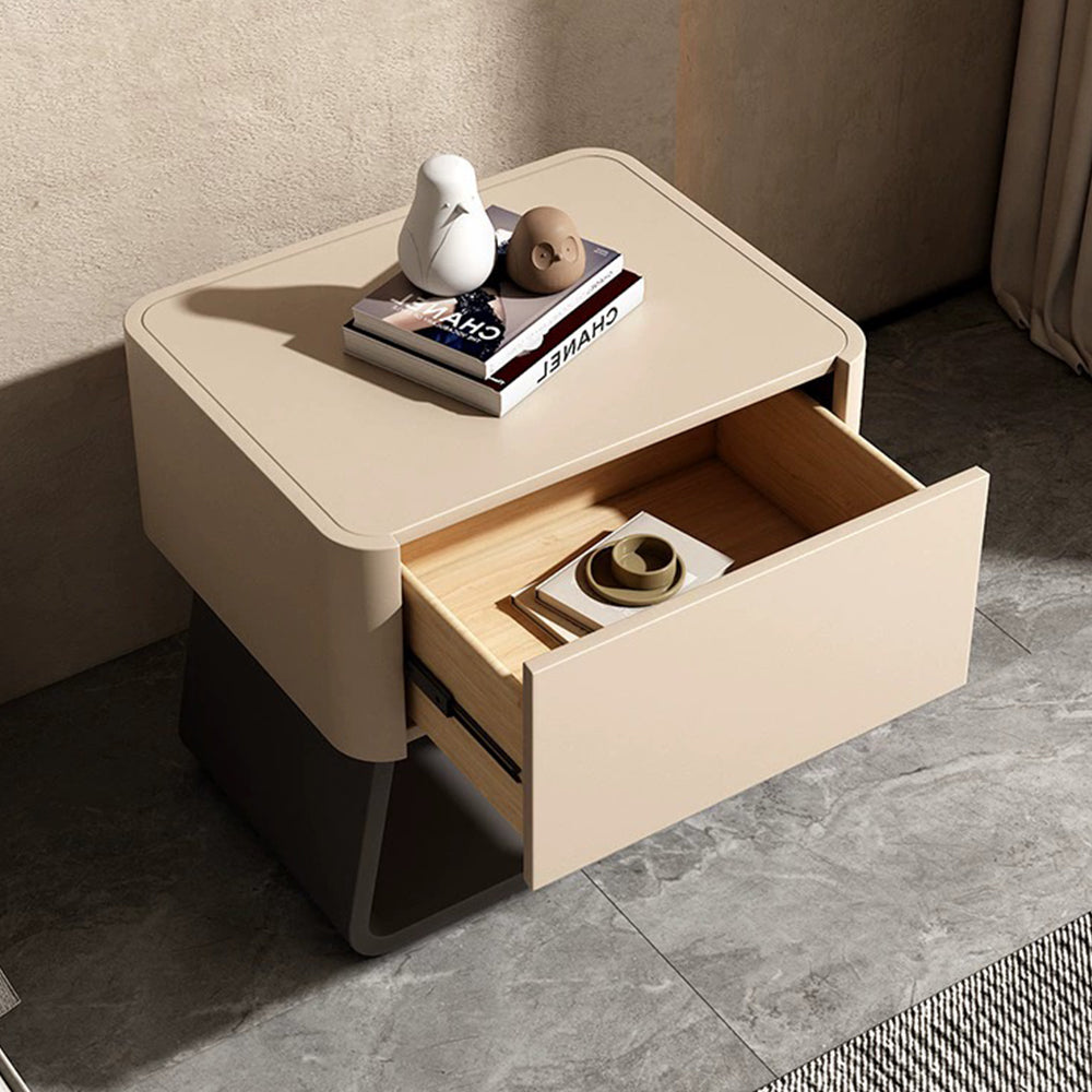 LIVARA NT1007 Side Style Minimalist Storage Table And Simple Modern Bedside With Small Table