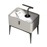 LIVARA NT1010 Cabinet Bedside Modern Sintered Minimalist Stone With Style Top