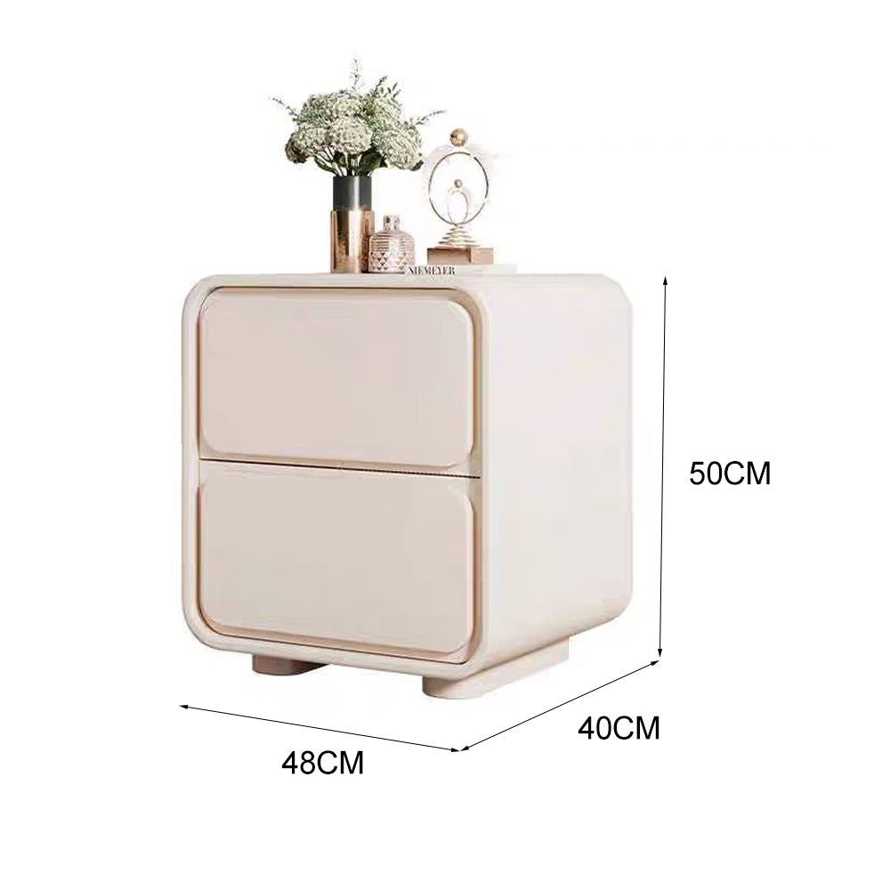 LIVARA NT1034 MDF Bedside Upholstered Table