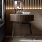 LIVARA NT1392 Hardware Bedside Base Eco-Friendly Drawer Wood Solid Board Table