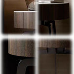 LIVARA NT1392 Hardware Bedside Base Eco-Friendly Drawer Wood Solid Board Table