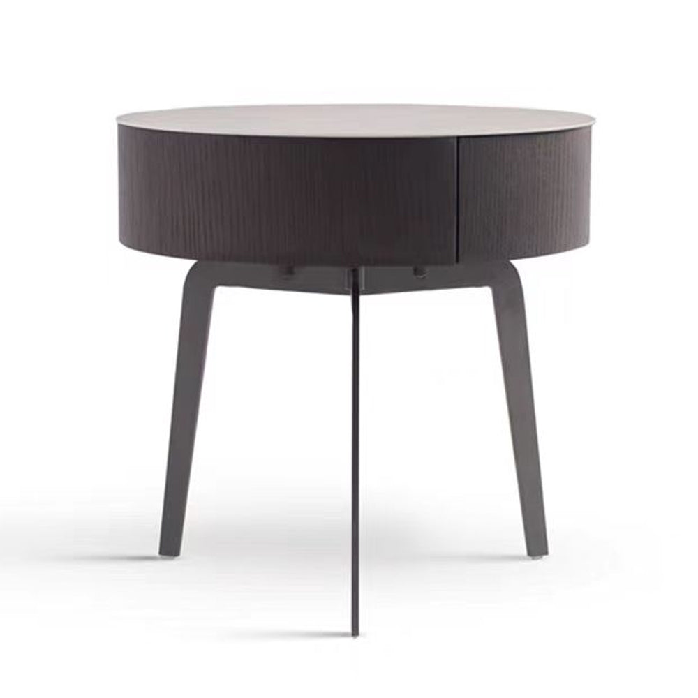 LIVARA NT1392 Hardware Bedside Base Eco-Friendly Drawer Wood Solid Board Table