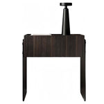 LIVARA NT1394 Panel Veneer Acrylic Bedside Eco-Friendly Board Drawer Wood Table