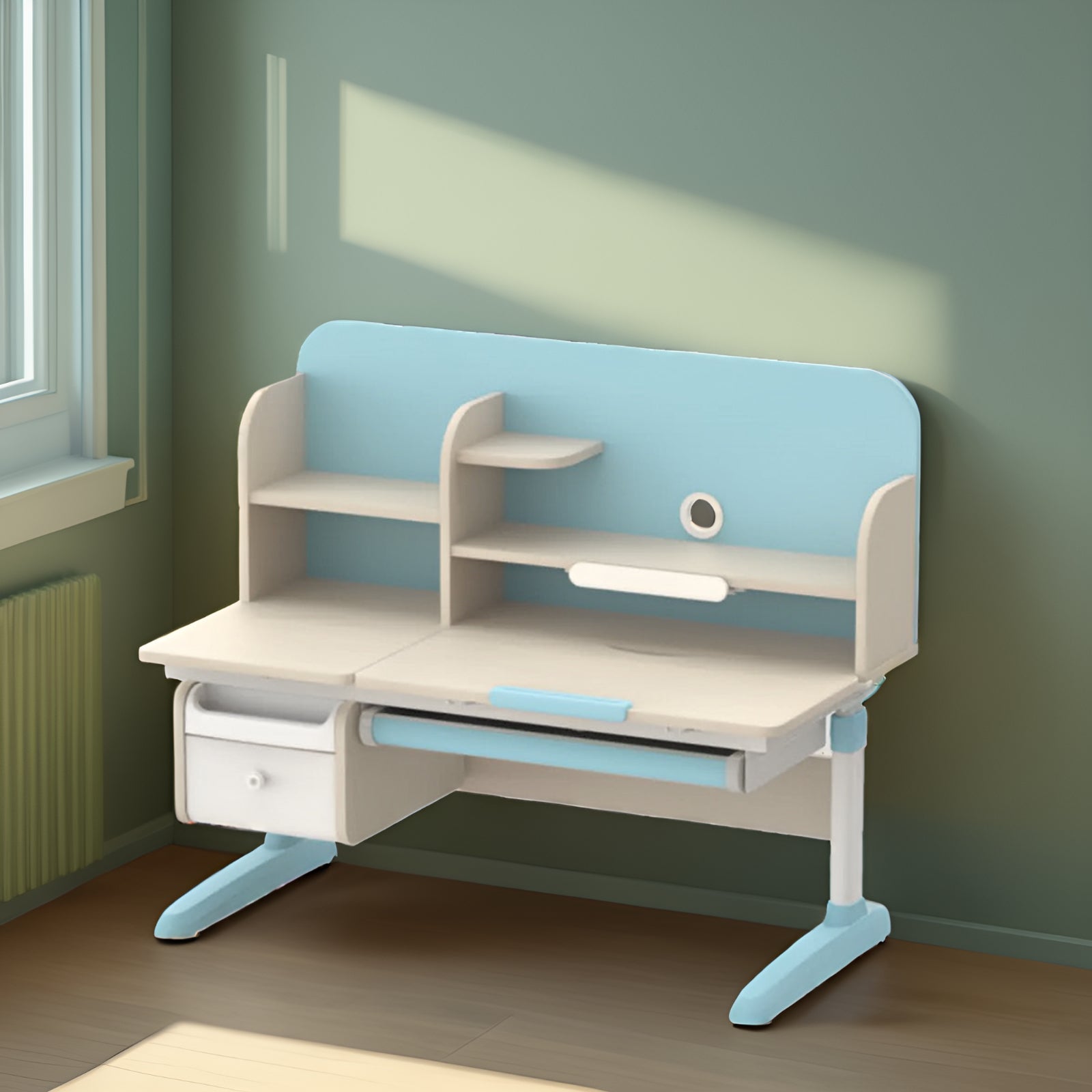 LIVARA DW120B Height 120cm Desk Study Children Ergonomic Kids Adjustable