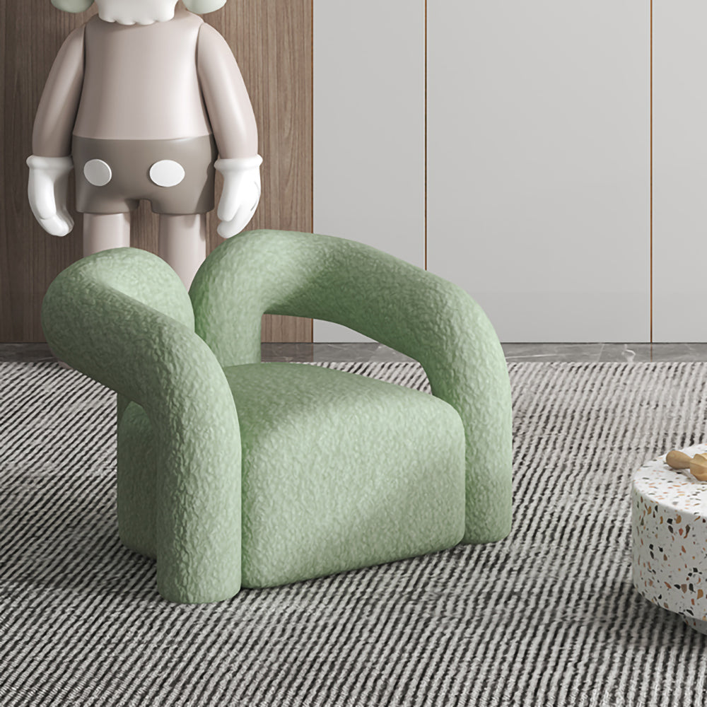 LIVARA SM1010 Velvet A Cream-Style With Throw Single Sofa Pillow