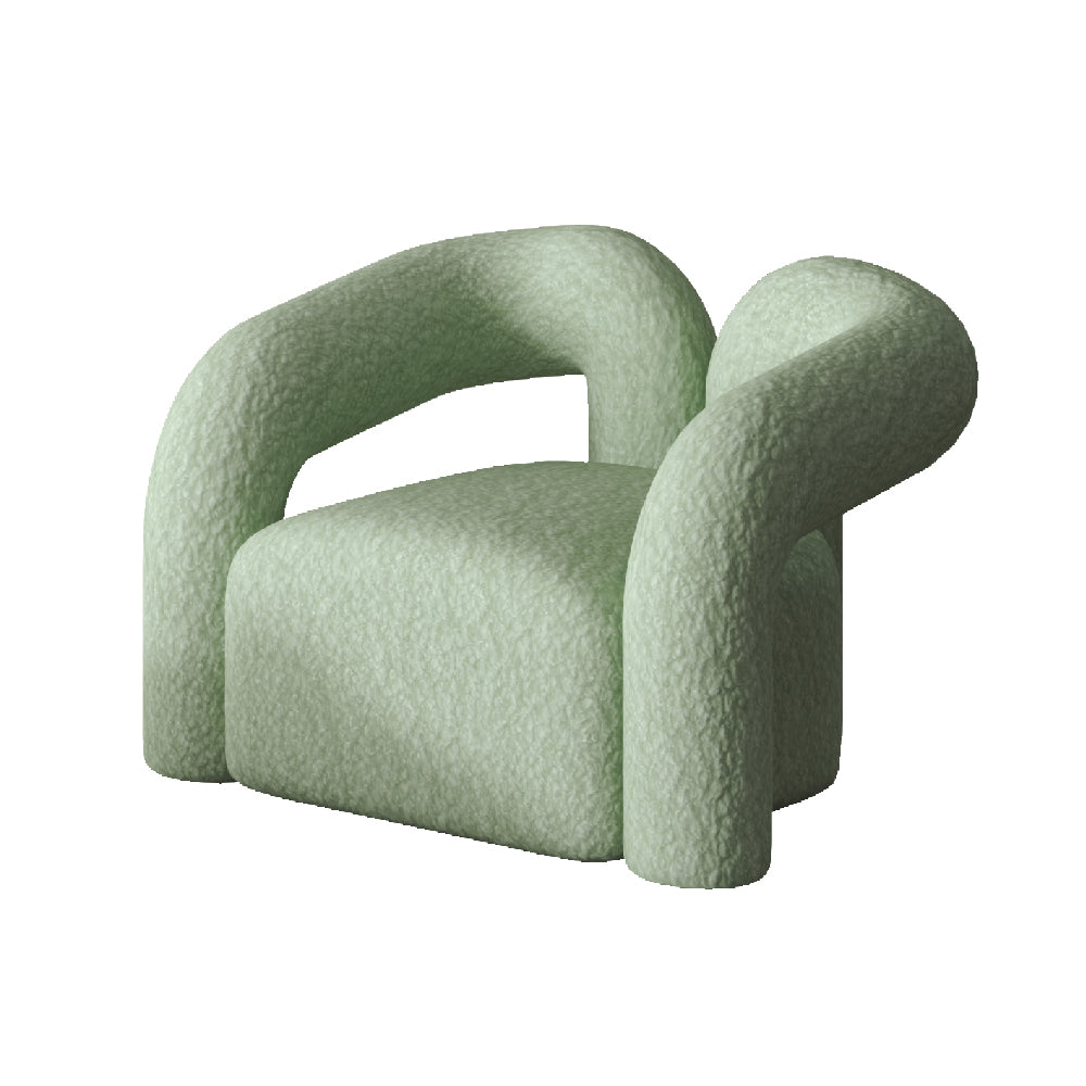 LIVARA SM1010 Velvet A Cream-Style With Throw Single Sofa Pillow