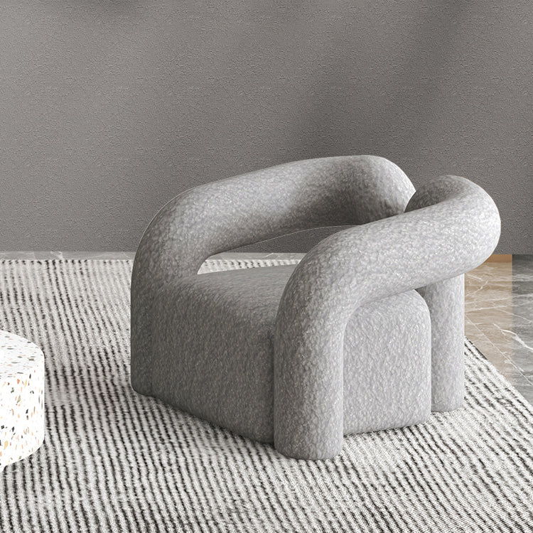LIVARA SM1010 Velvet A Cream-Style With Throw Single Sofa Pillow