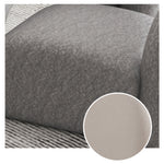 LIVARA SM1010 Velvet A Cream-Style With Throw Single Sofa Pillow
