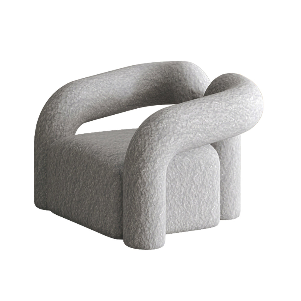 LIVARA SM1010 Velvet A Cream-Style With Throw Single Sofa Pillow