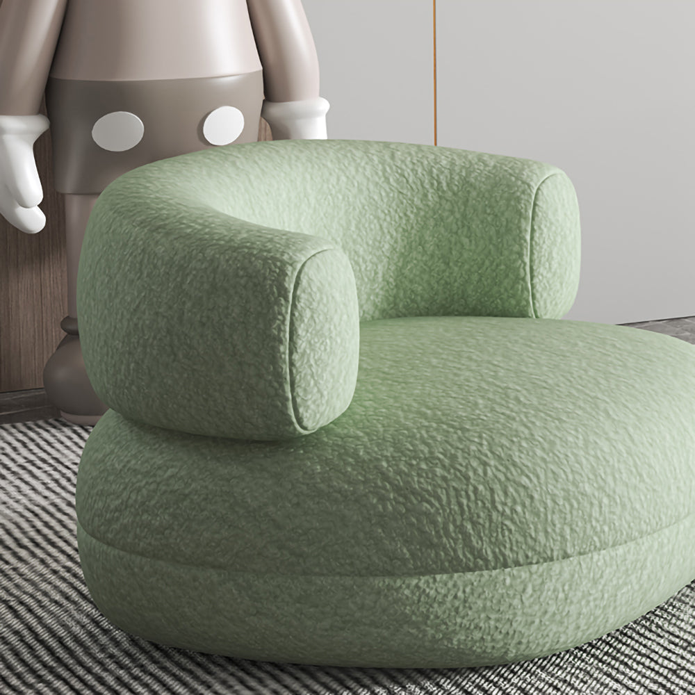 LIVARA SM1011 With Sofa A Cream-Style Throw Single Velvet Pillow