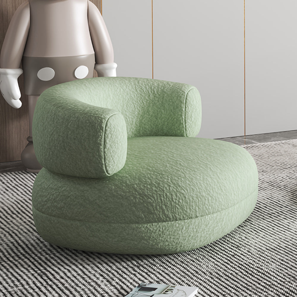 LIVARA SM1011 With Sofa A Cream-Style Throw Single Velvet Pillow