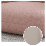 LIVARA SM1011 With Sofa A Cream-Style Throw Single Velvet Pillow