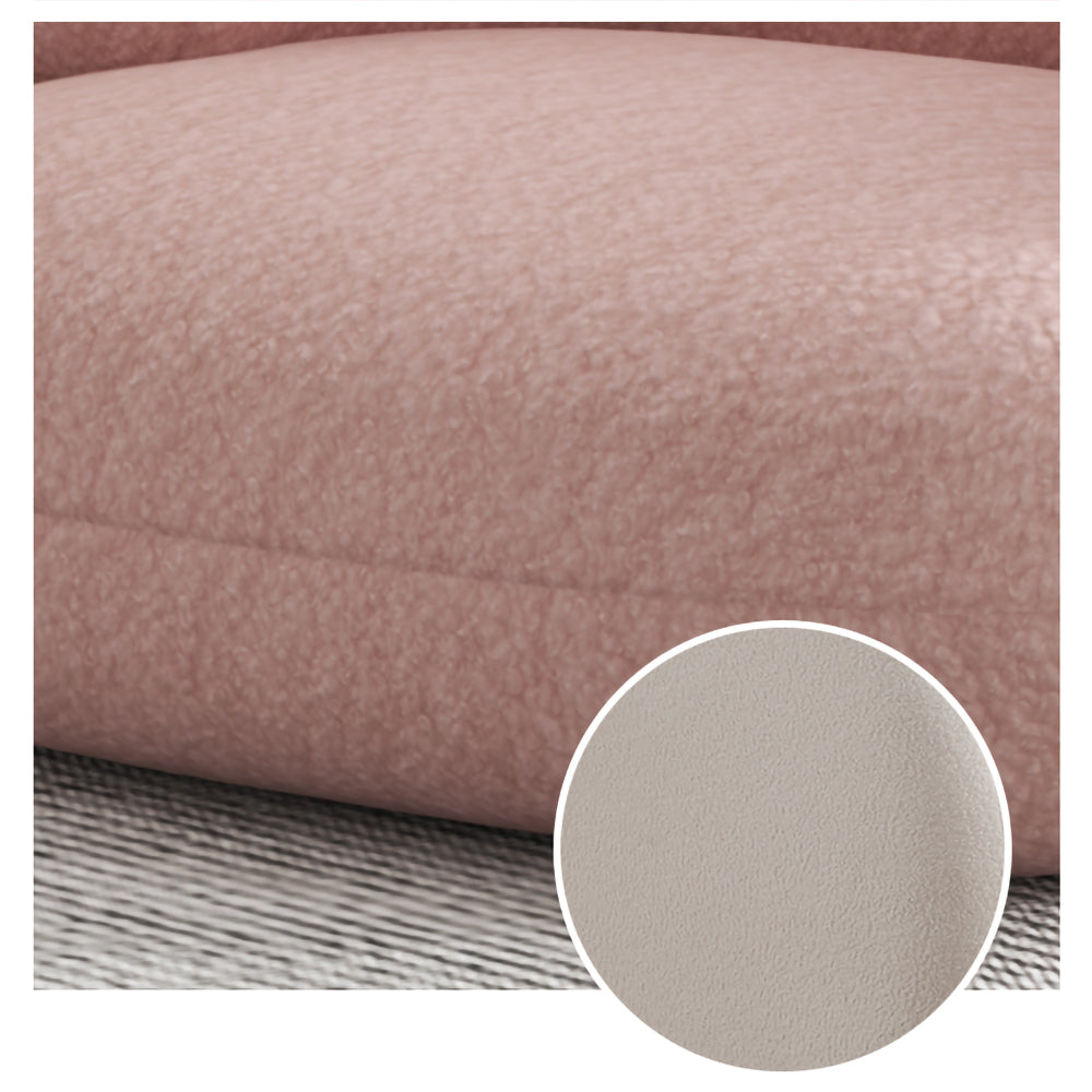 LIVARA SM1011 With Sofa A Cream-Style Throw Single Velvet Pillow