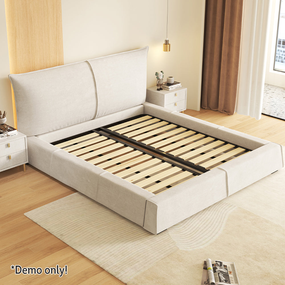LIVARA SM1020 Two Light Sensor Fabric Matte With Bedside Bed 150/180cm Tables