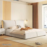 LIVARA SM1020 Two Light Sensor Fabric Matte With Bedside Bed 150/180cm Tables