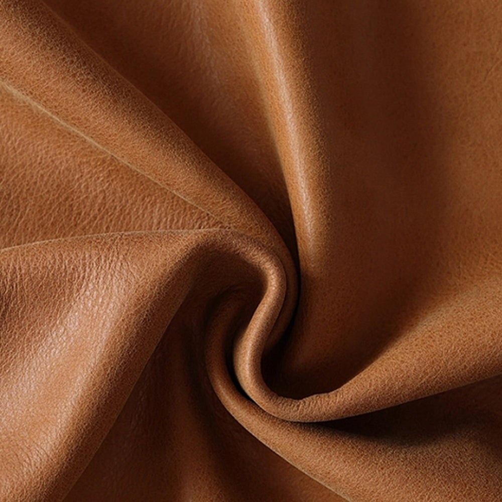LIVARA Model-1065 Leather Wood 180cm Waxed Fabric 150cm Solid Bed / Frame
