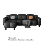 LIVARA 260cm/290cm/330cm Length Solid Wood Fabric Sofa Waxed Oil Leather Frame