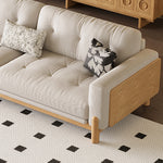 LIVARA 8113 Sofa Series 180-280cm With Vintage-style Throw Pillows