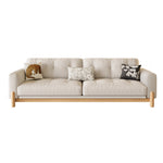 LIVARA 8113 Sofa Series 180-280cm With Vintage-style Throw Pillows