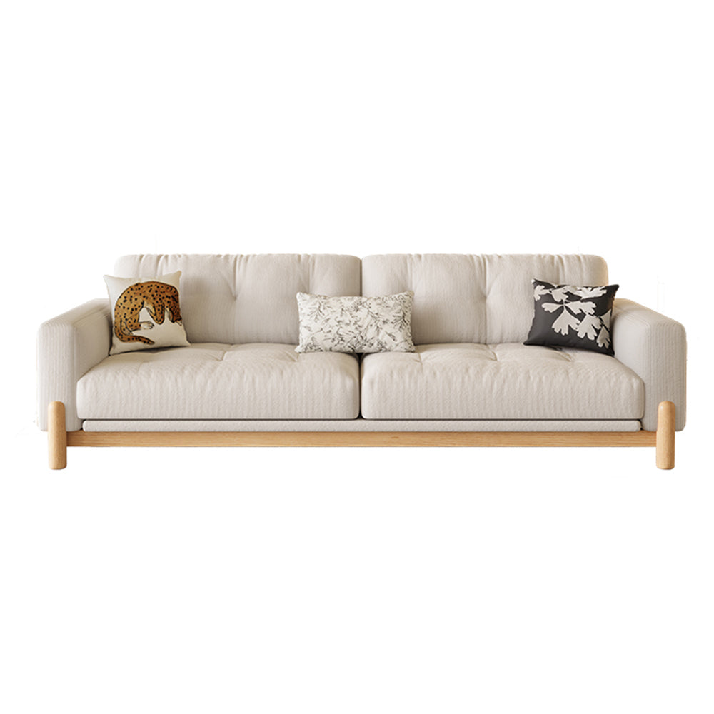 LIVARA 8113 Sofa Series 180-280cm With Vintage-style Throw Pillows