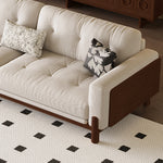 LIVARA 8113 Sofa Series 180-280cm With Vintage-style Throw Pillows