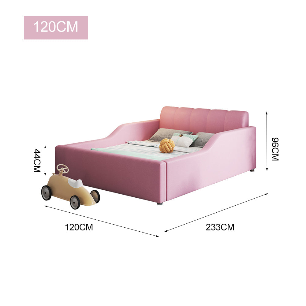 LIVARA SM901 Length Bed Tech - Kids Fabric 120/135/150/180cm Pink